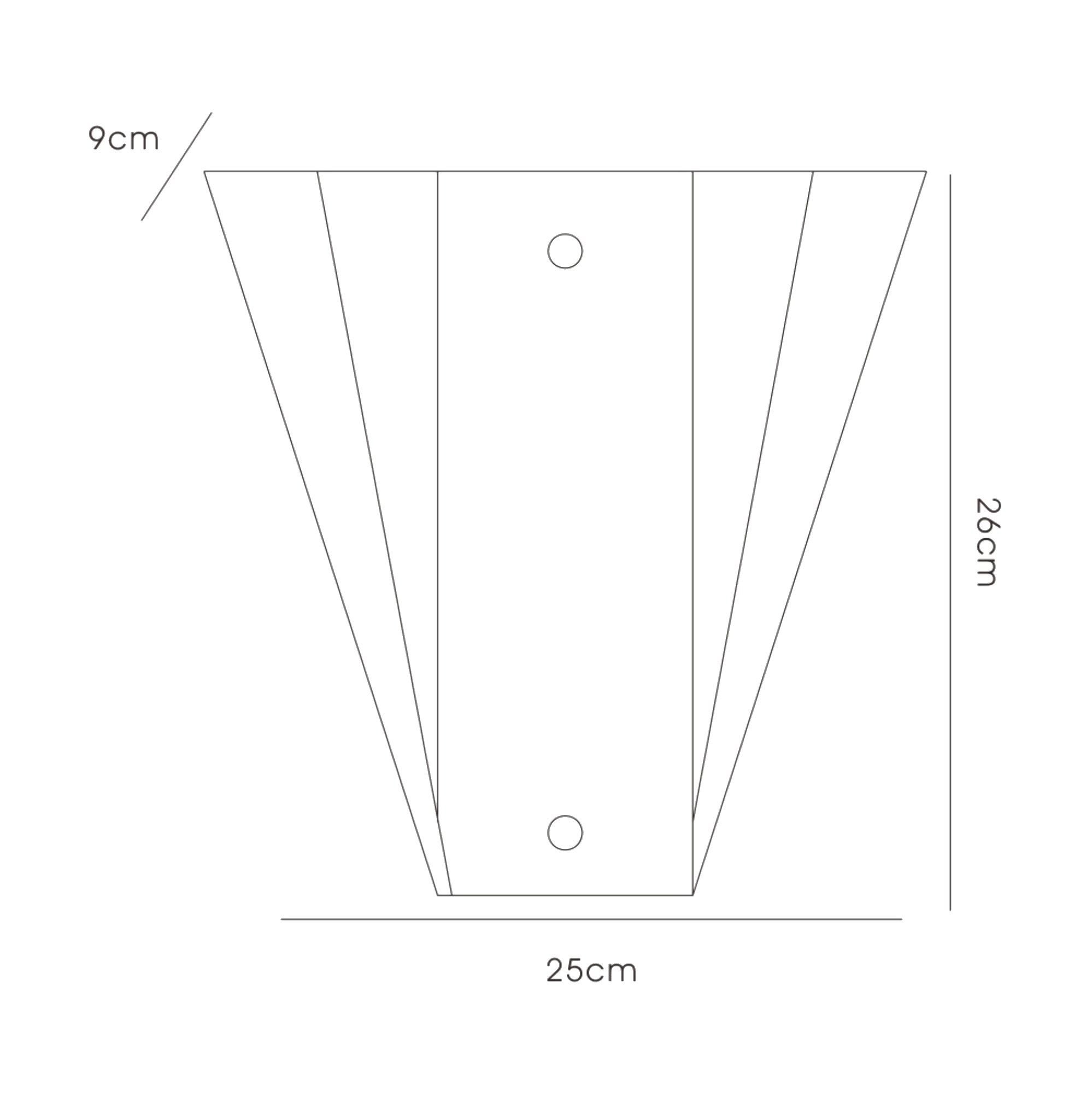 Atlantis Wall Lights Deco Flush Wall Lights